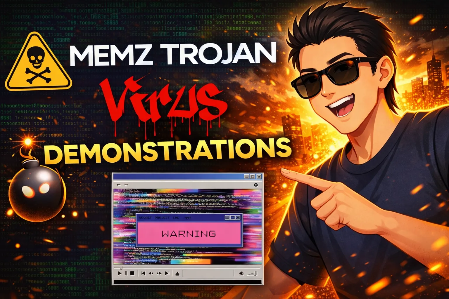 Memz Trozen Virus Demonstrations