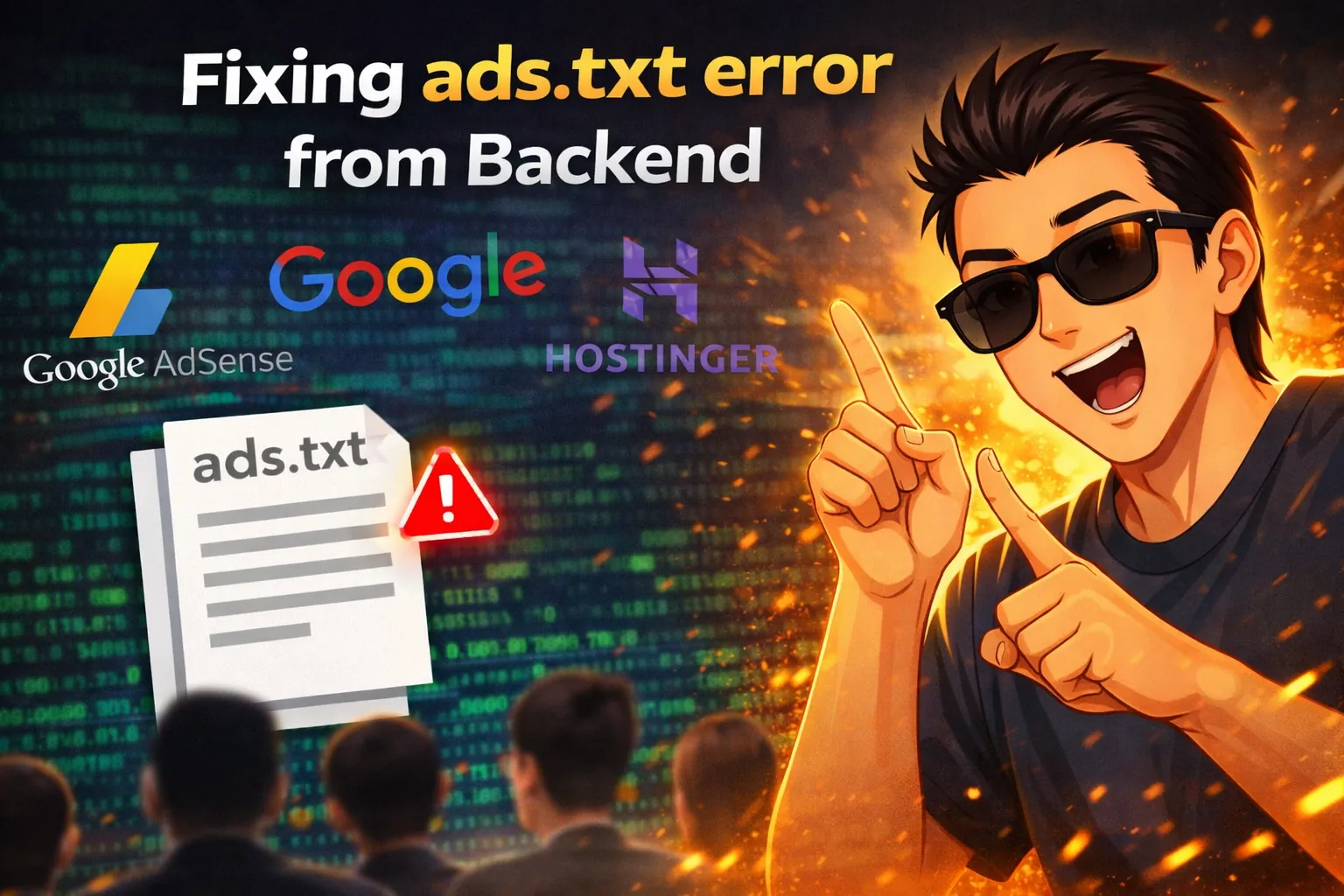 Fixing ads.txt error from Backend